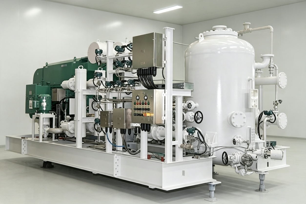 Boil Off Gas Condensing Package